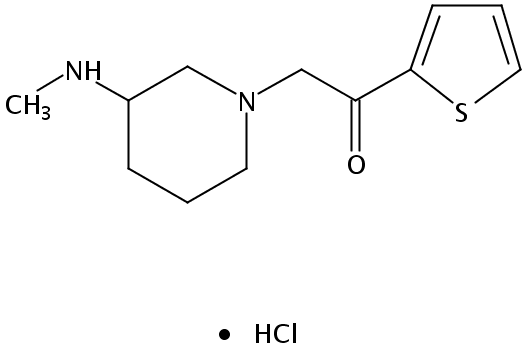 2-(3-(Methylamino)piperidin-1-yl)-1-(thiophen-2-yl)ethanone hydrochloride