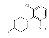 3-氯-2-(4-甲基-哌啶-1-基)-苯胺