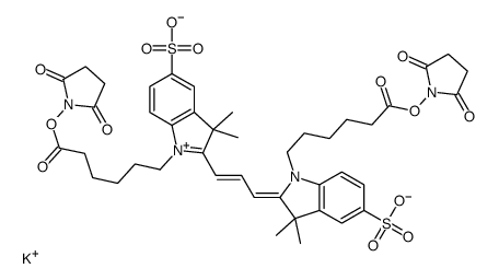 Cyanine 3 Bihexanoic Acid Dye, Succinimidyl Ester, Potassium Salt