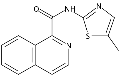 N-(5-Methylthiazol-2-yl)isoquinoline-1-carboxamide
