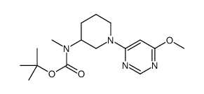 tert-Butyl (1-(6-methoxypyrimidin-4-yl)piperidin-3-yl)(methyl)carbamate