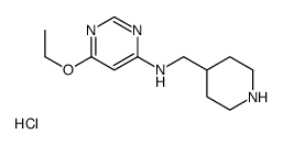 6-Ethoxy-N-(piperidin-4-ylmethyl)pyrimidin-4-amine hydrochloride