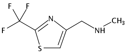 N-甲基-1-(2-(三氟甲基)噻唑-4-基)甲胺