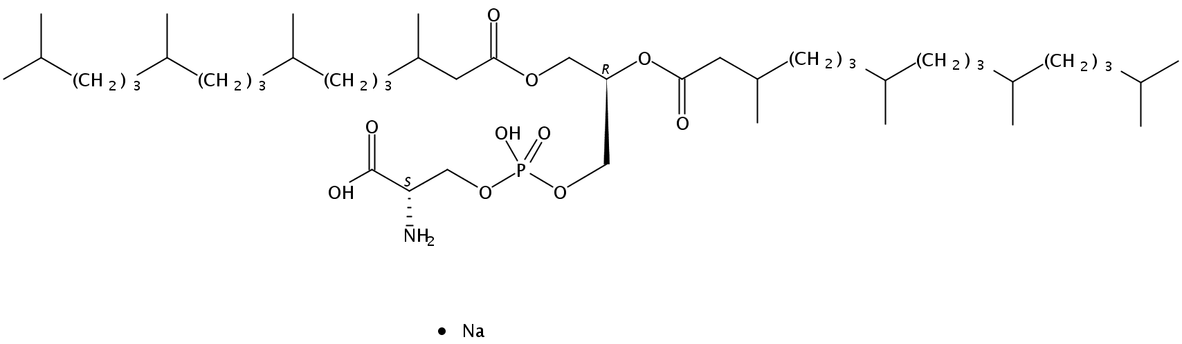 1,2-diphytanoyl-sn-glycero-3-phospho-L-serine (sodium salt)