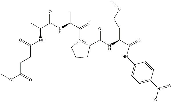 N-甲氧基琥珀酰-丙酰氨-丙酰氨-脯酰氨-蛋氨酸对硝基酰苯胺