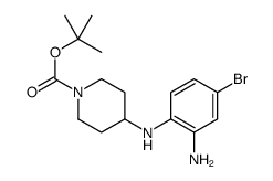tert-butyl 4-(2-amino-4-bromoanilino)piperidine-1-carboxylate
