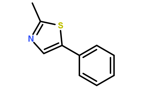噻唑,  2-甲基-5-苯基-