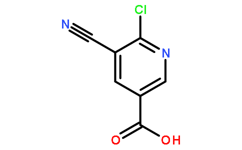 6-chloro-5-cyanopyridine-3-carboxylic acid