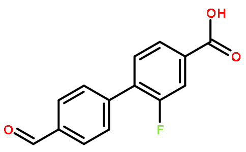 2-氟-4-甲酰基-[1,1-联苯]-4-羧酸