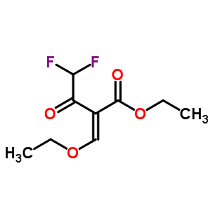 2-乙氧基亚甲基-4,4-二氟乙酰乙酸乙酯