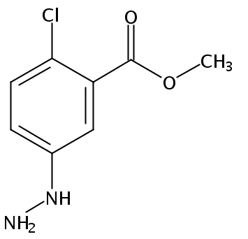 methyl 2-chloro-5-hydrazinylbenzoate