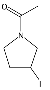 1-(3-Iodopyrrolidin-1-yl)ethanone