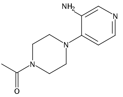 1-(4-(3-氨基吡啶-4-基)哌嗪-1-基)乙酮