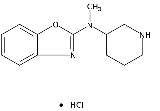 N-Methyl-N-(piperidin-3-yl)benzo[d]oxazol-2-amine hydrochloride