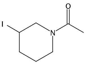 1-(3-Iodopiperidin-1-yl)ethanone