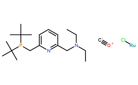 Carbonylchlorohydrido[6-(di-t-butylphosphinomethyl)-2-(N,N-diethylaminomethyl)pyridine]ruthenium(II),98%  (Milstein Catalyst Pre