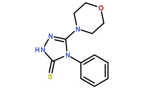 5-吗啉-4-基-4-苯基-4H-1,2,4-噻唑-3-硫醇