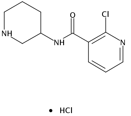 2-Chloro-N-(piperidin-3-yl)nicotinamide hydrochloride