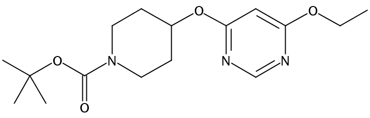 tert-Butyl 4-((6-ethoxypyrimidin-4-yl)oxy)piperidine-1-carboxylate