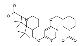 Di-tert-butyl 3,3'-((pyrimidine-4,6-diylbis(oxy))bis(methylene))bis(piperidine-1-carboxylate)