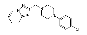 2-[[4-(4-chlorophenyl)piperazin-1-yl]methyl]pyrazolo[1,5-a]pyridine