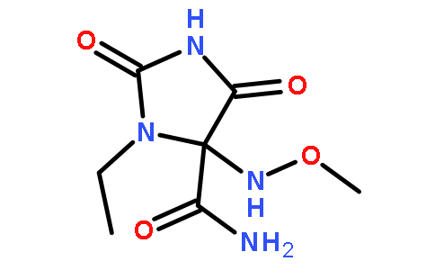 3-乙基-4-(甲氧基氨基)-2,5-二氧代咪唑啉-4-羧酰胺