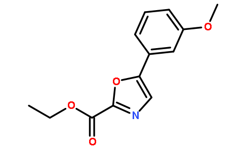 Ethyl 5-(3-methoxyphenyl)oxazole-2-carboxylate