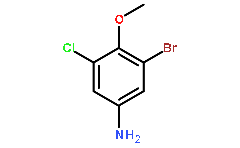 3-溴-5-氯-4-甲氧基苯胺
