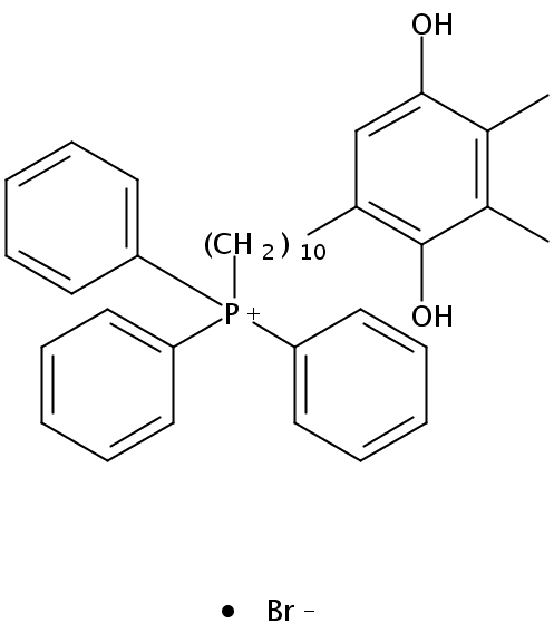 [10-(2,5-Dihydroxy-3,4-dimethylphenyl)decyl]triphenyl-phosphonium Bromide