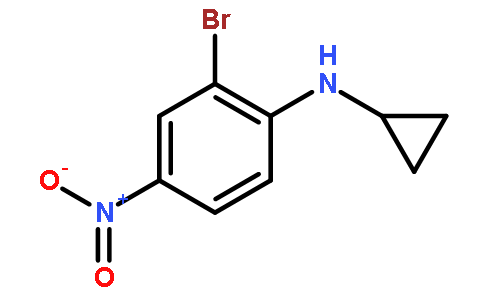 2-溴-N-环丙基-4-硝基苯胺