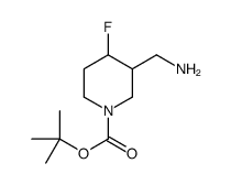 tert-butyl 3-(aminomethyl)-4-fluoropiperidine-1-carboxylate