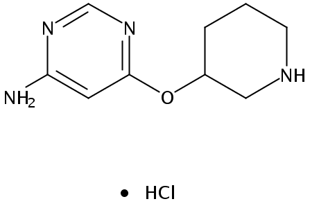 6-(Piperidin-3-yloxy)pyrimidin-4-amine hydrochloride