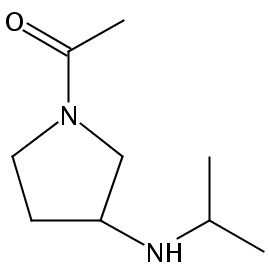 1-(3-(Isopropylamino)pyrrolidin-1-yl)ethanone