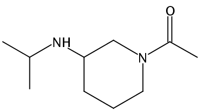 1-(3-异丙基氨基-哌啶-1-基)-乙酮