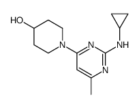 1-(2-(Cyclopropylamino)-6-methylpyrimidin-4-yl)piperidin-4-ol