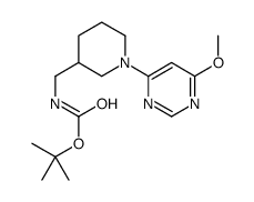 tert-Butyl ((1-(6-methoxypyrimidin-4-yl)piperidin-3-yl)methyl)carbamate