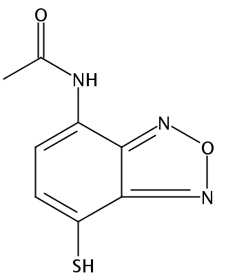 AABD-SH (=4-乙酰氨基-7-巯基-2,1,3-苯并恶二唑]