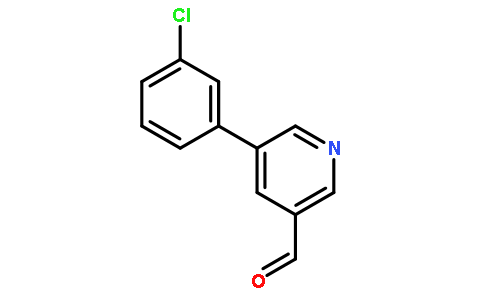 5-(3-氯苯基)-3-吡啶羧醛