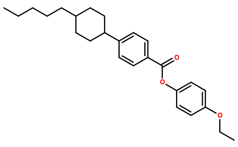 4-反式-(4-戊基环己基)苯甲酸对乙氧基苯酚酯