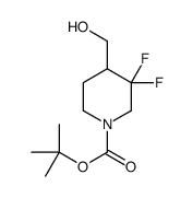 tert-butyl 3,3-difluoro-4-(hydroxymethyl)piperidine-1-carboxylate