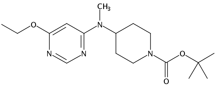 tert-Butyl 4-((6-ethoxypyrimidin-4-yl)(methyl)amino)piperidine-1-carboxylate
