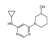1-(6-(Cyclopropylamino)pyrimidin-4-yl)piperidin-3-ol
