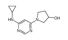1-(6-(Cyclopropylamino)pyrimidin-4-yl)pyrrolidin-3-ol