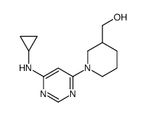 (1-(6-(Cyclopropylamino)pyrimidin-4-yl)piperidin-3-yl)methanol