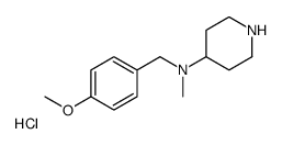 N-(4-Methoxybenzyl)-N-methylpiperidin-4-amine hydrochloride
