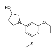1-(6-Ethoxy-2-(methylthio)pyrimidin-4-yl)pyrrolidin-3-ol