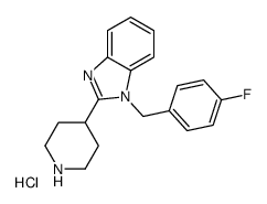 1-(4-Fluorobenzyl)-2-(piperidin-4-yl)-1H-benzo[d]imidazole hydrochloride