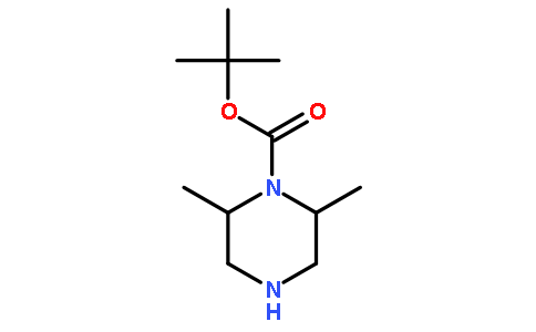 (2R,6s)-2,6-二甲基哌嗪-1-羧酸叔丁酯