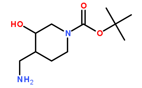 3S,4s-4-氨基甲基-3-羟基哌啶-1-羧酸叔丁酯