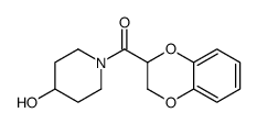 (2,3-Dihydrobenzo[b][1,4]dioxin-2-yl)(4-hydroxypiperidin-1-yl)methanone